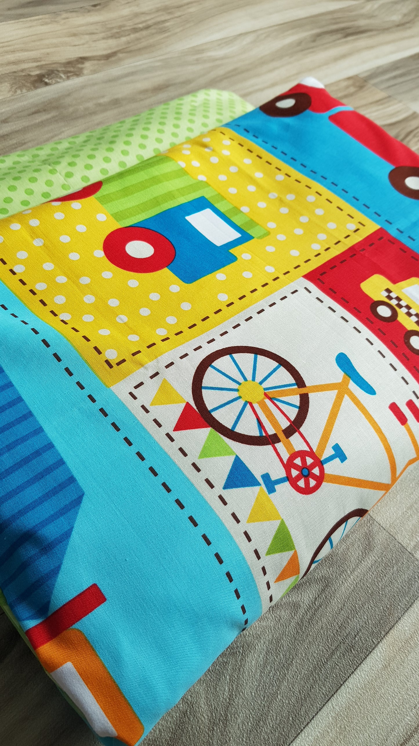 Clocks Cotton Mat