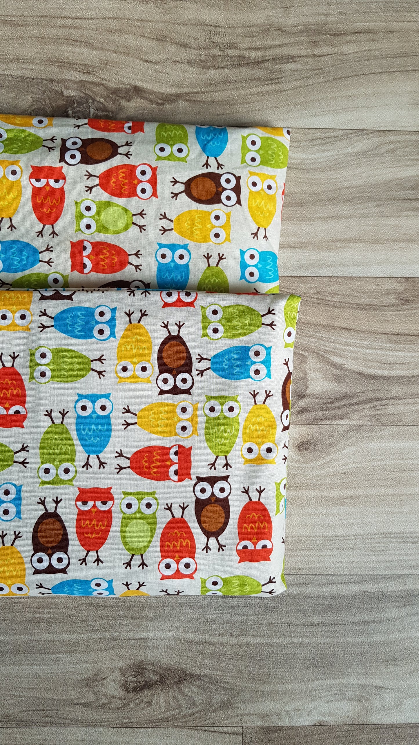 Colorful Owls Cotton Mat