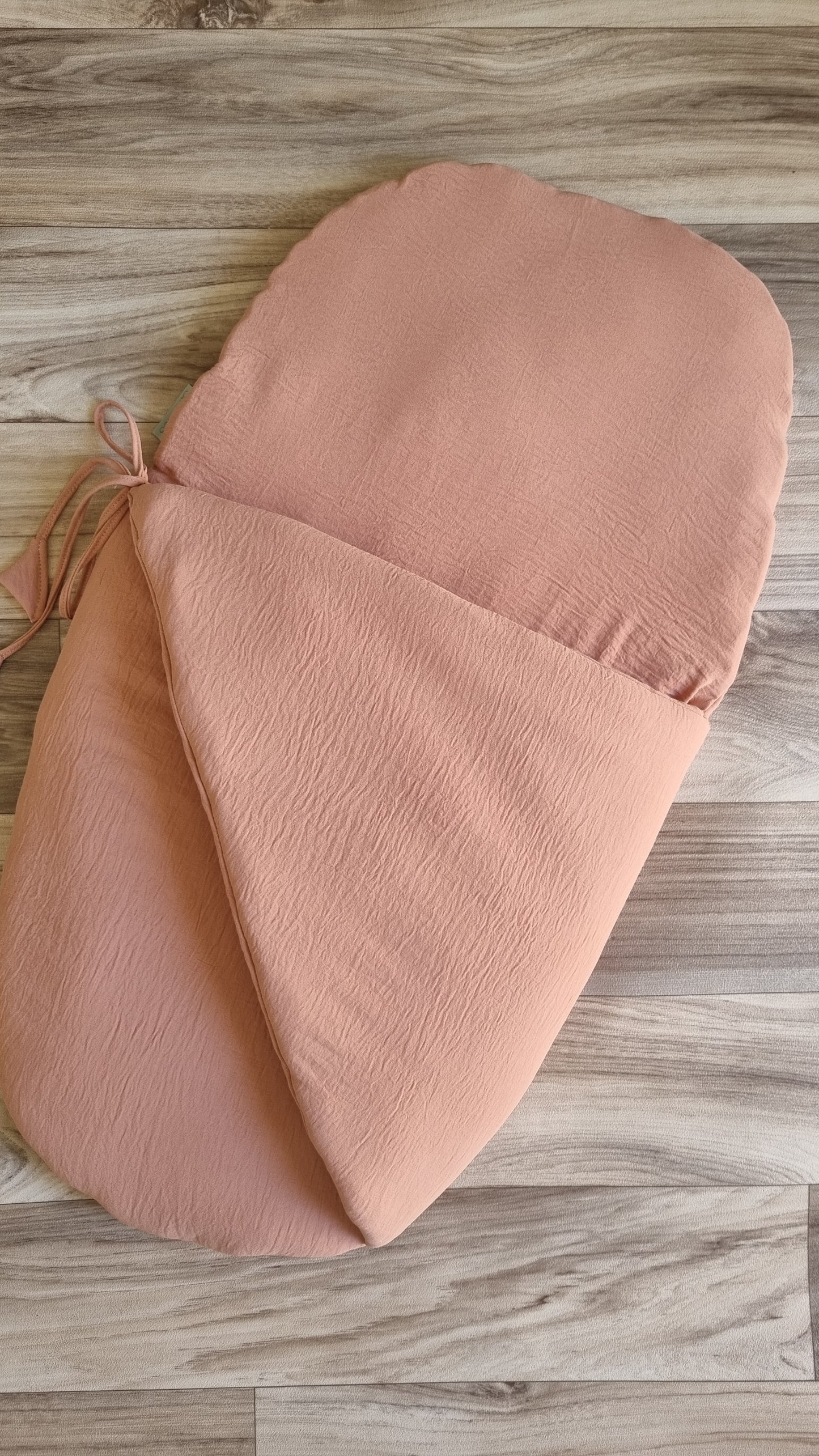 Dark Peach Crepe Sleepbag