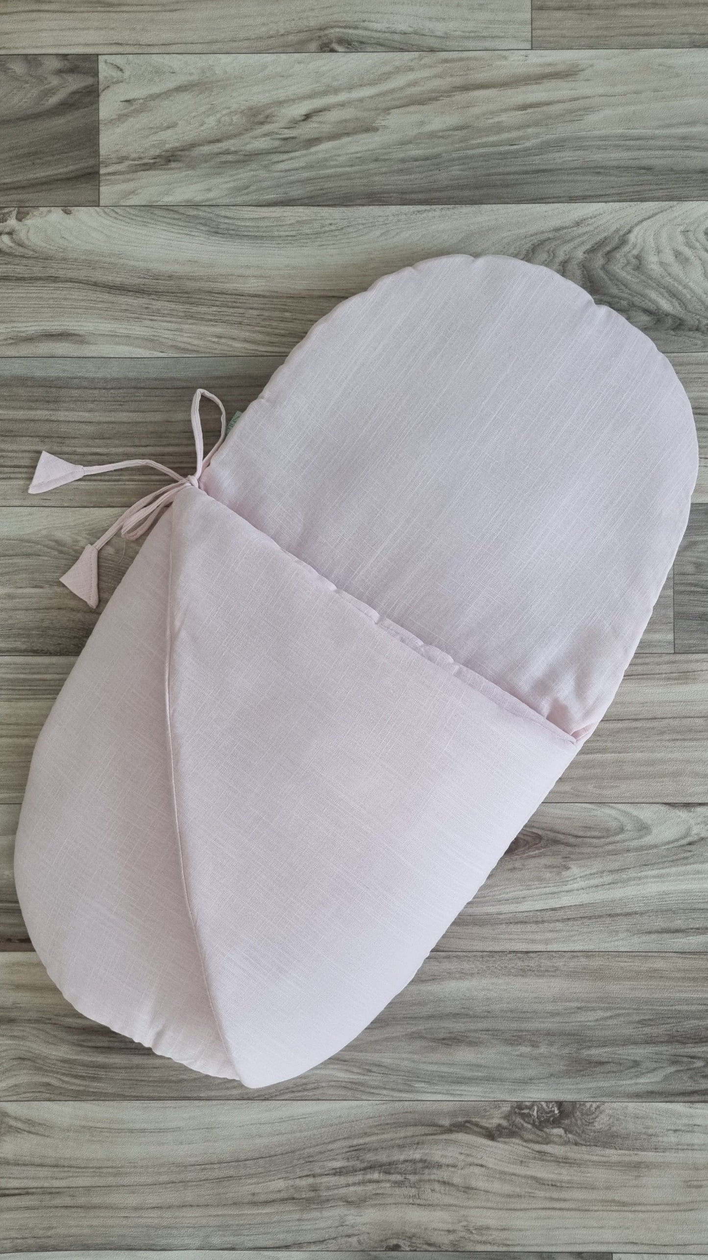 Baby Pink Linen Sleepbag