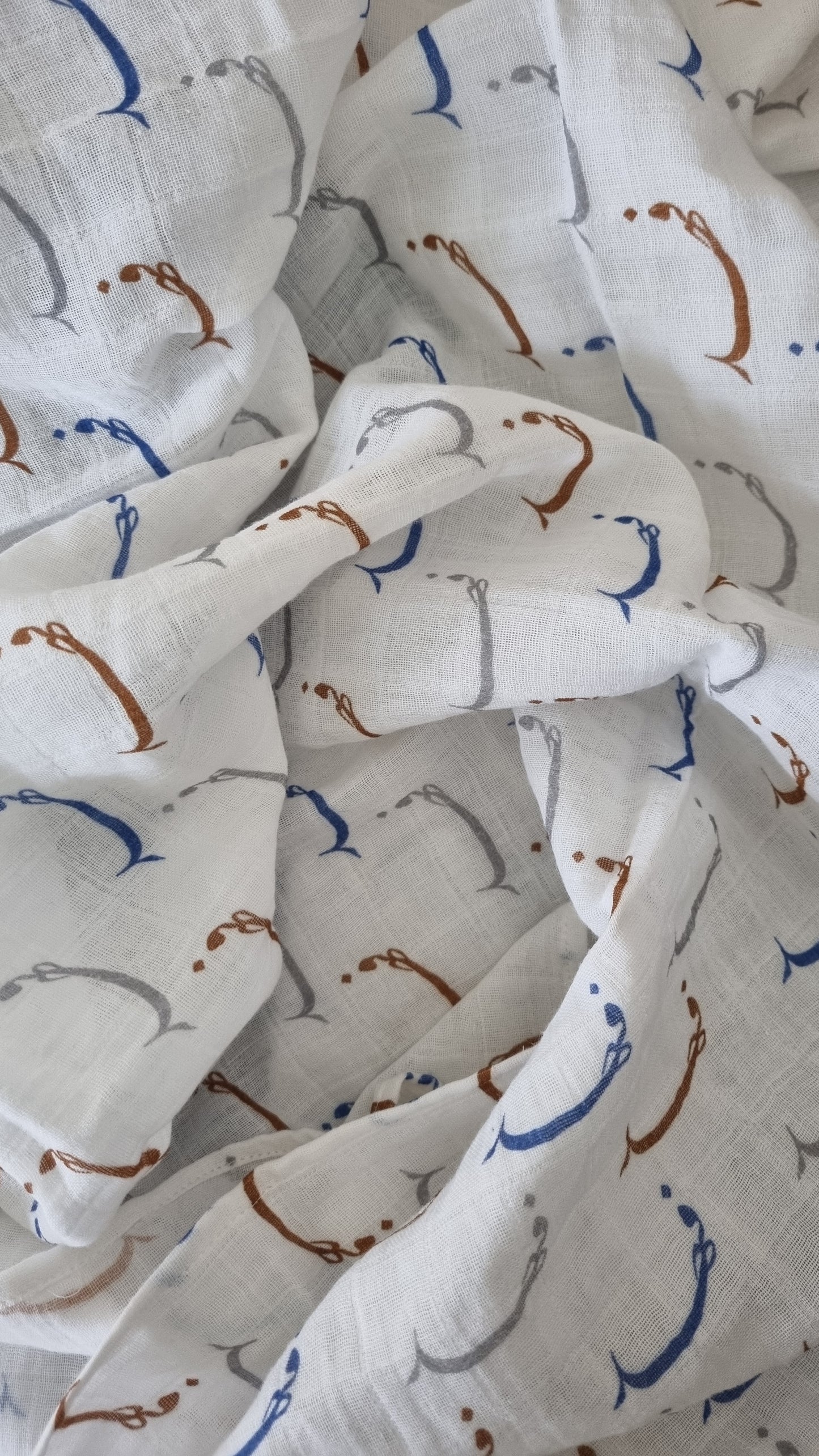 Organic Bamboo Cotton Custom Swaddle
