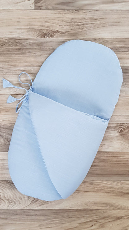 Blue Linen Sleepbag
