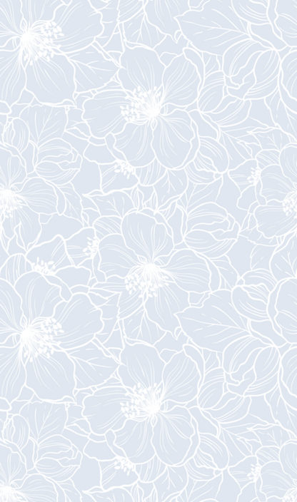 Floral cotton sleepbag peach