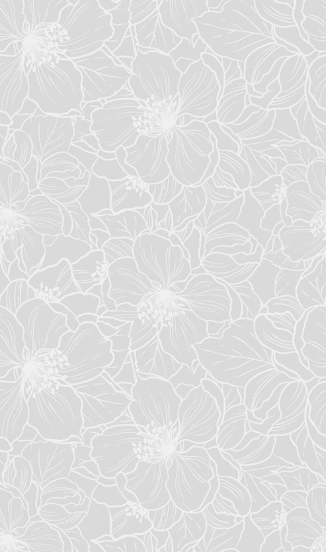 Floral cotton sleepbag grey