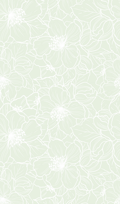 Floral cotton sleepbag peach